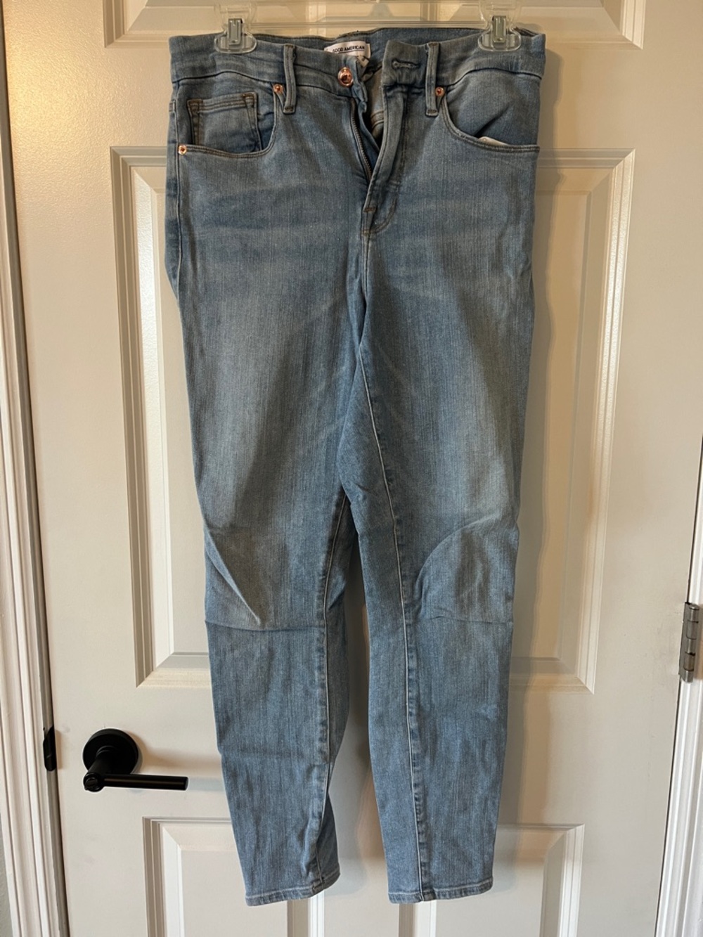 Light Blue Good American Jeans - Skinny